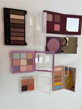 🤩 Assorted Makeup Palettes - Pink, Neutral, and Fall Shades w/ bonus blush